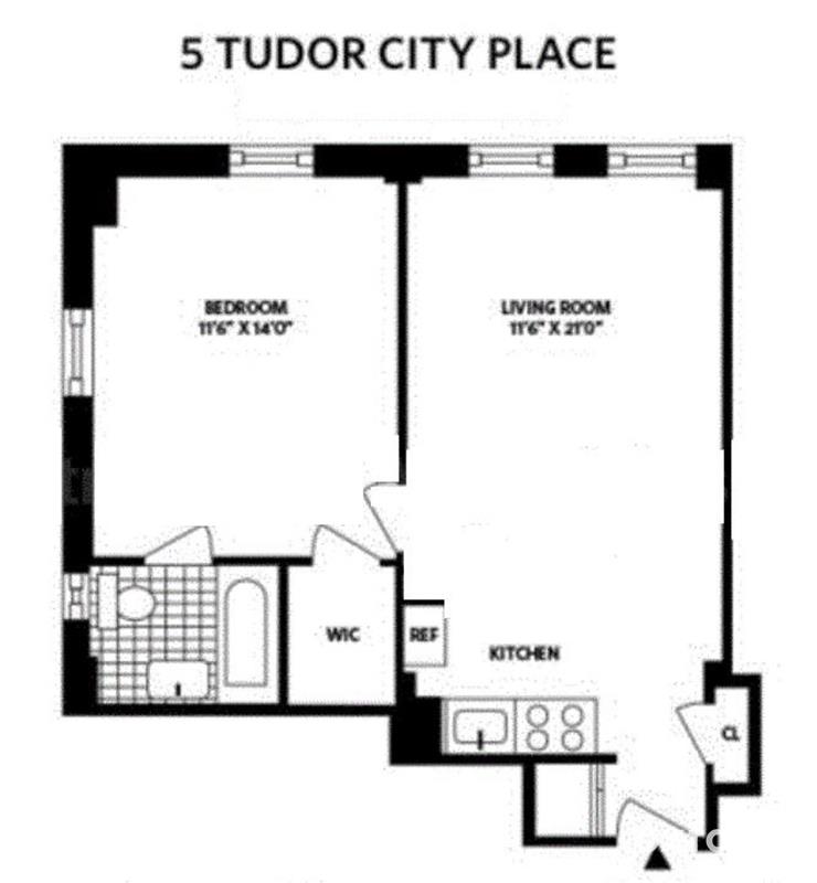 5 Tudor City Place, 1 bedrooms apartment Sale on the Tudor City