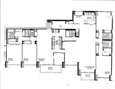VERY HIGH FLOOR!!! Very Large space!!! Full service luxurious Midtown East building near to Bloomingdales, Bloomberg, transportation, shopping, restaurants, etc. Five bedrooms (and if that isn't enoug
