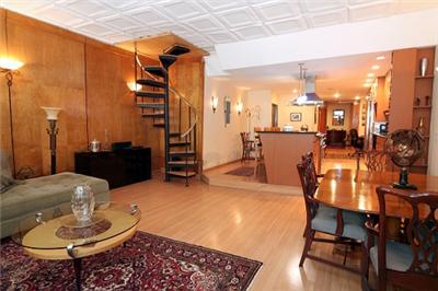 partial view of owners loft