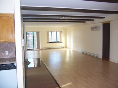 Hear the echo of your voice when you walk in this space.This loft is vast and it has an Elevator to take you straight to your Apartment.In this loft let your imagination run wild you have the spac