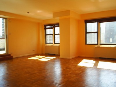 Spacious 2 bedroom with dining room.  Newly Renovated windowed kitchen looks out onto 700SF terrace.  Master suite has full bathroom and walk in closet.  Second bedroom is large enough for a queen siz