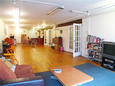 Approximately 1650 sq ft original loft in a great neighborhood with cobblestone streets. Located in the old part of the Seaport, with great character and atmosphere. Lovely maple floors, original colu