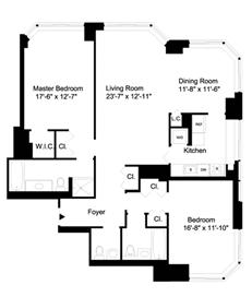 This is a one of a kind beauty that you will love coming home to.  All high end appliances and fixtures with an open layout.  Plus all the amenities you would expect of a full service building.  Call 