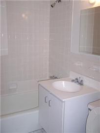 Spacious apartment with hard wood floors.