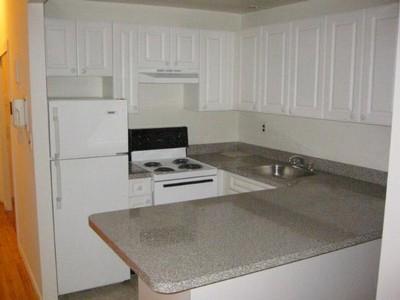 Spacious apartment with hard wood floors.