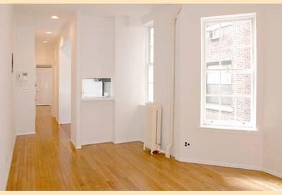 Spacious apartment with good hardwood floors and great light.