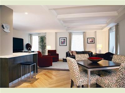 Spacious apartment with great hardwood floors and good light.