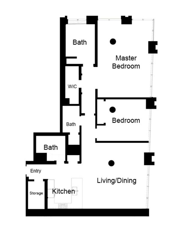 5 Franklin Pl, APT 11D, Downtown Manhattan, Downtown East Manhattan, NY