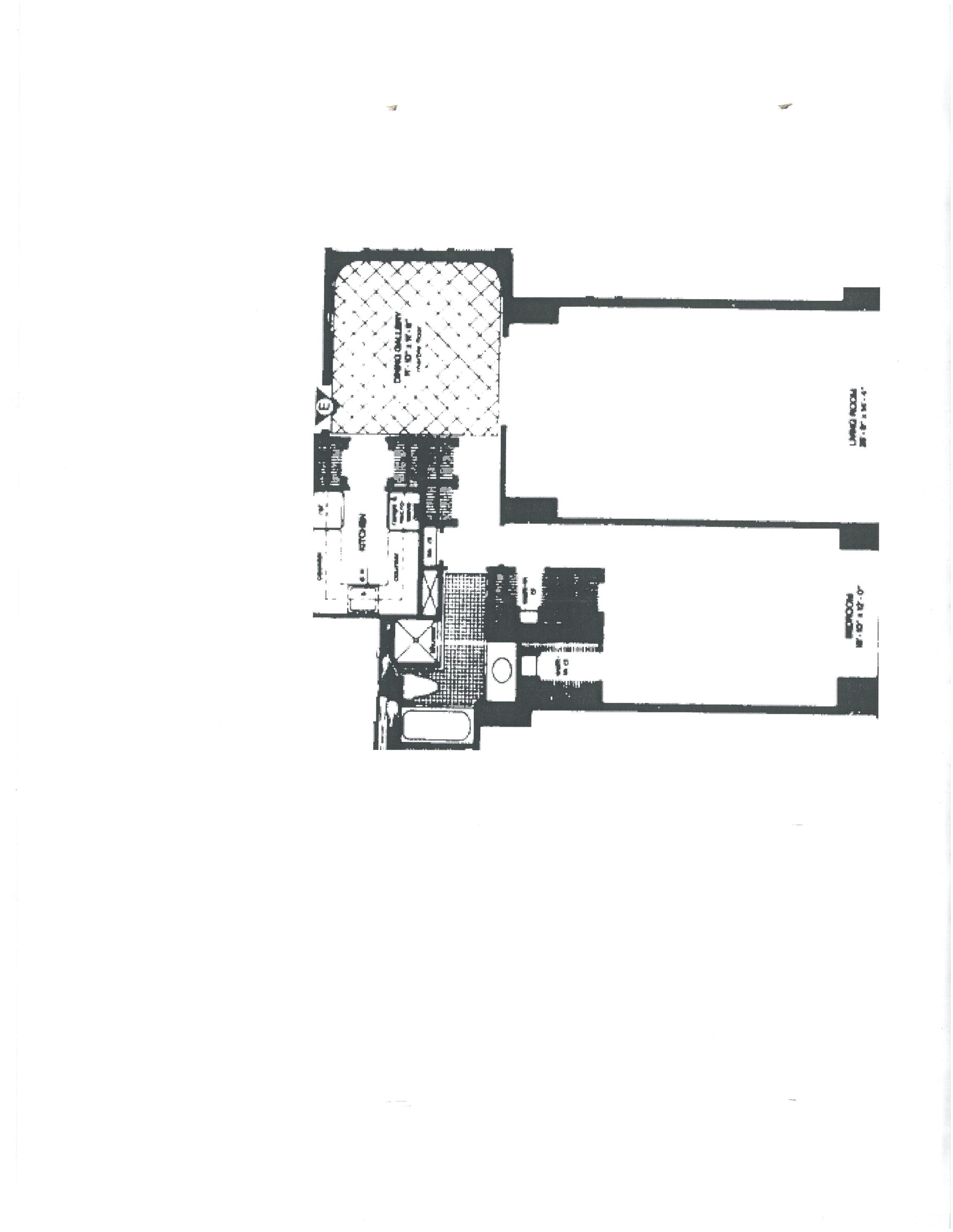 Spacious apartment with great hardwood floors and good light.