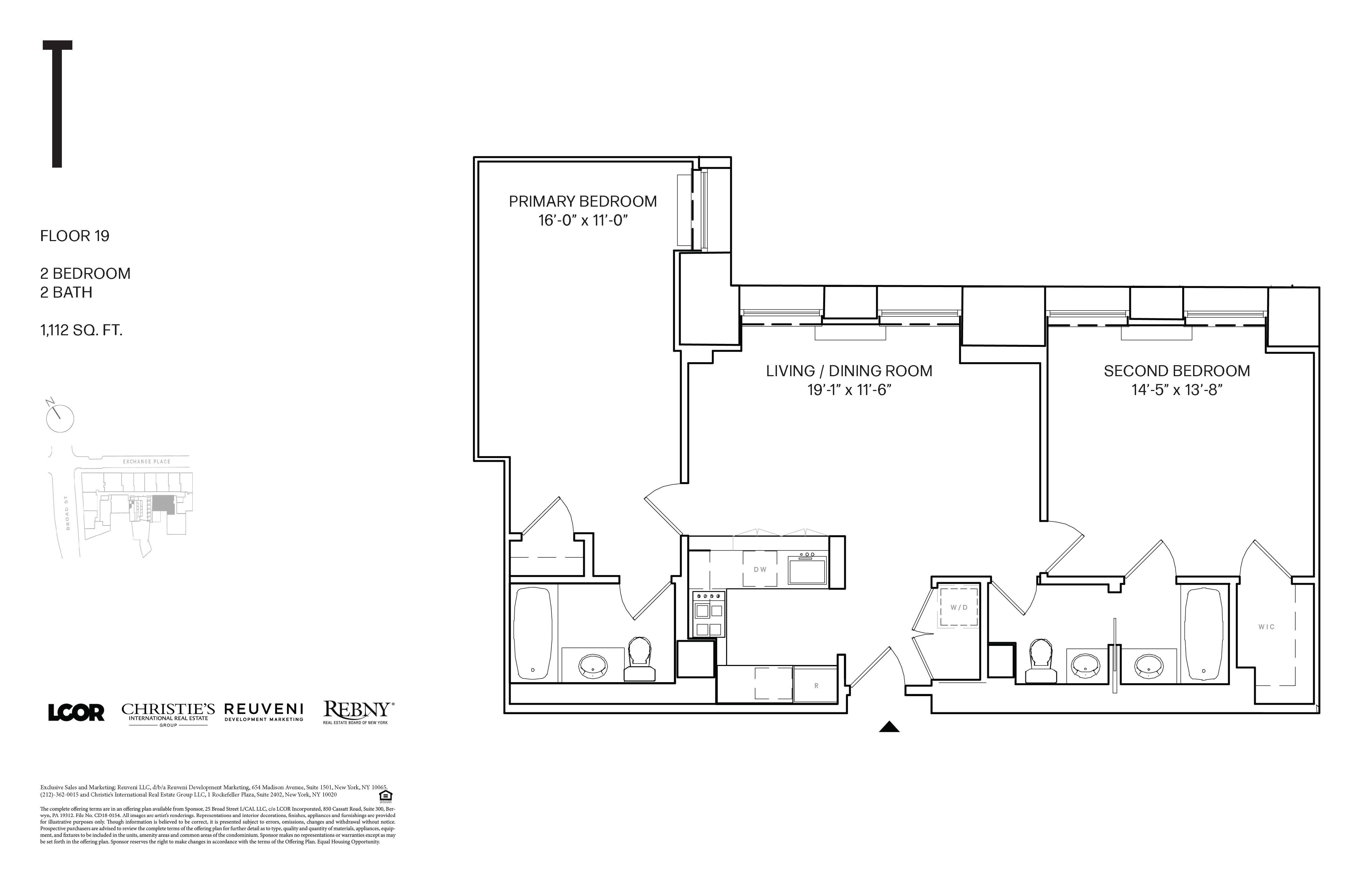 25 Broad Street, 19T, New York, (Financial District), NY, 10004 MLS
