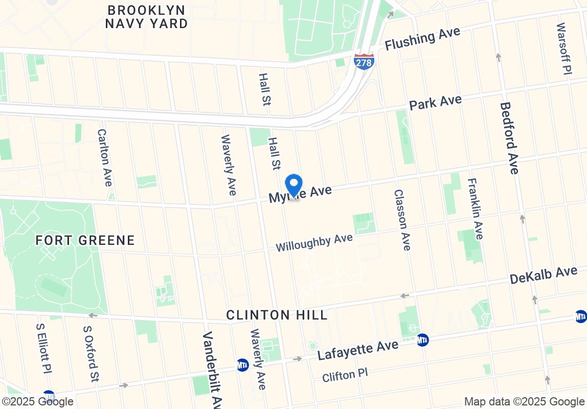 490 Myrtle Avenue 5-J Clinton Hill Brooklyn NY 11205