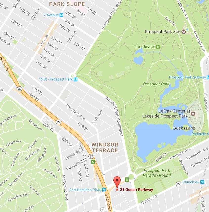 31 Ocean Parkway Windsor Terrace Brooklyn NY 11218