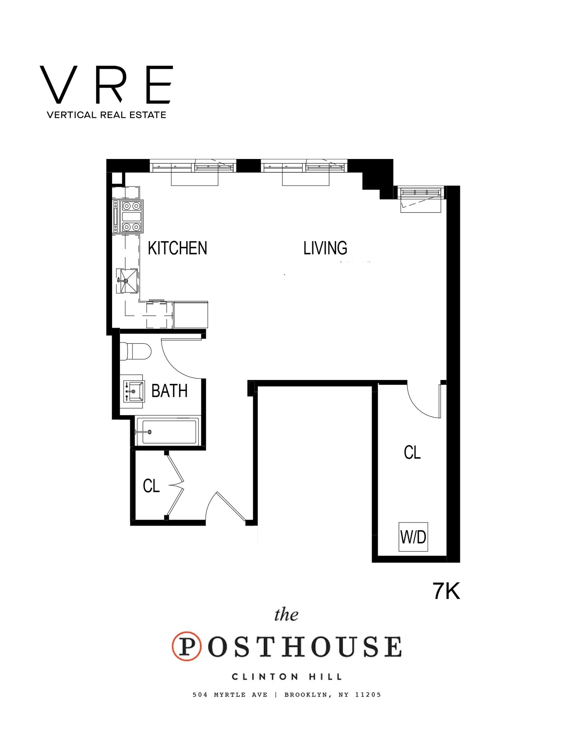 504 Myrtle Avenue 7K Clinton Hill Brooklyn NY 11205