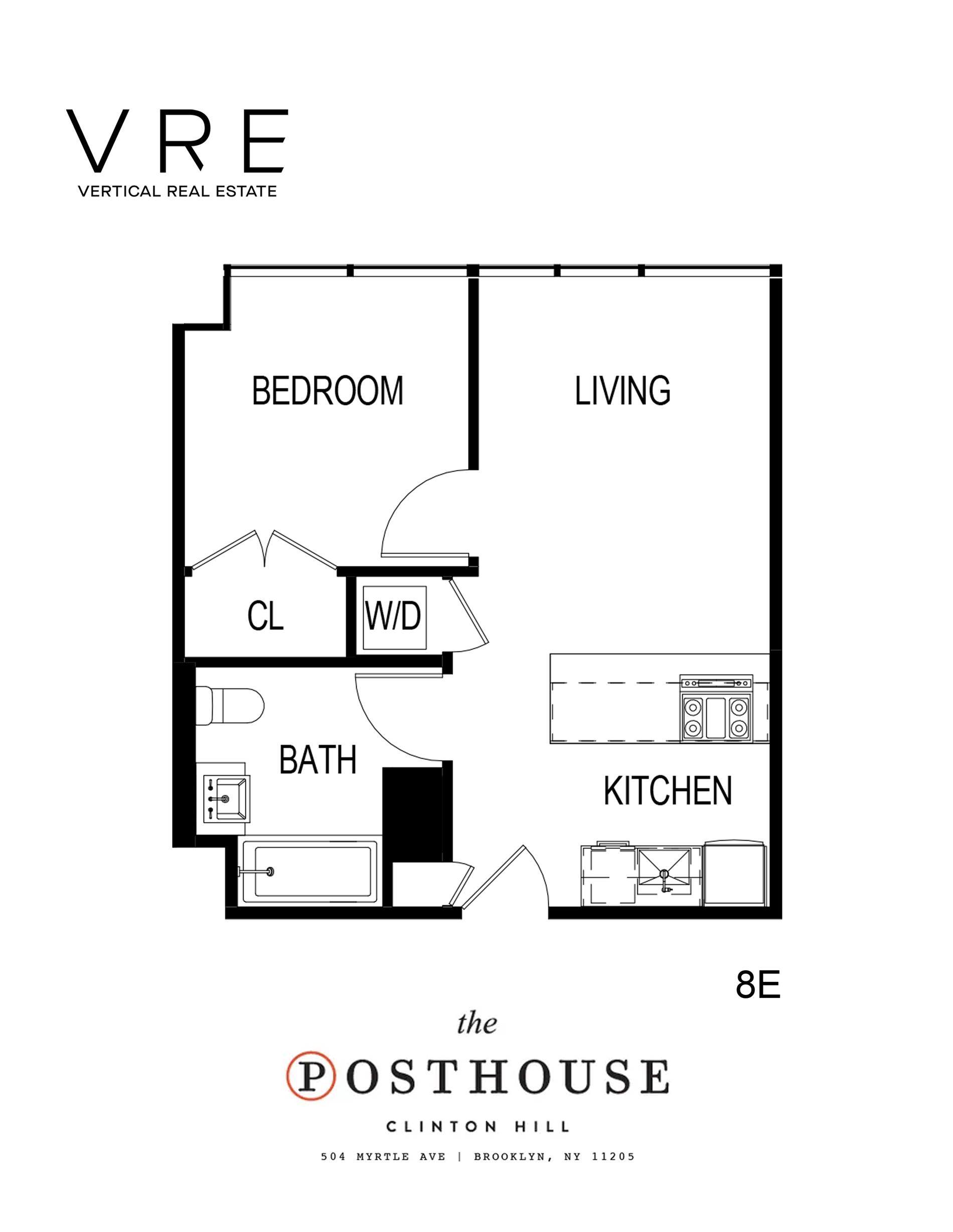 504 Myrtle Avenue 8-E Clinton Hill Brooklyn NY 11205