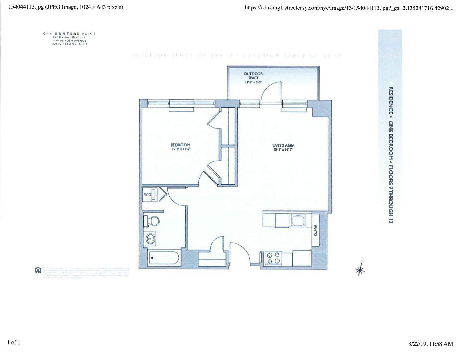 5-49 Borden Avenue 11-F Long Island City Queens NY 11101