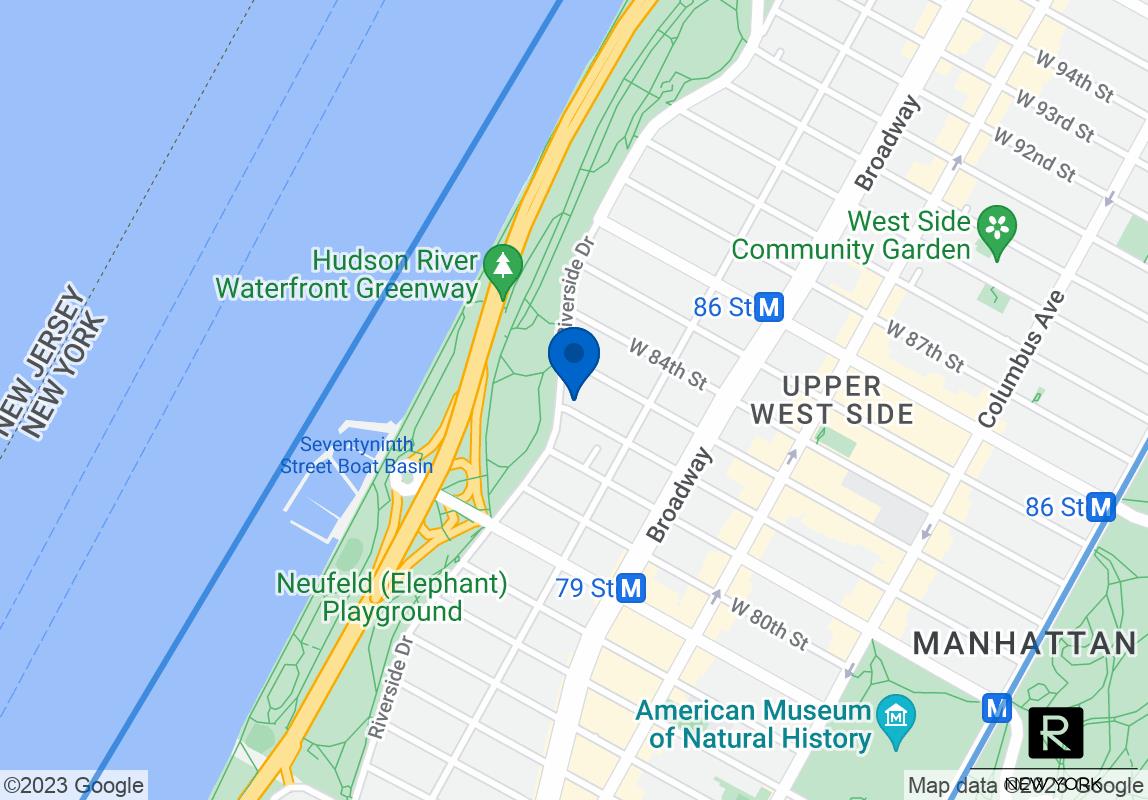 Breathtaking Views of the Hudson in Upper Westside Prewar Classic