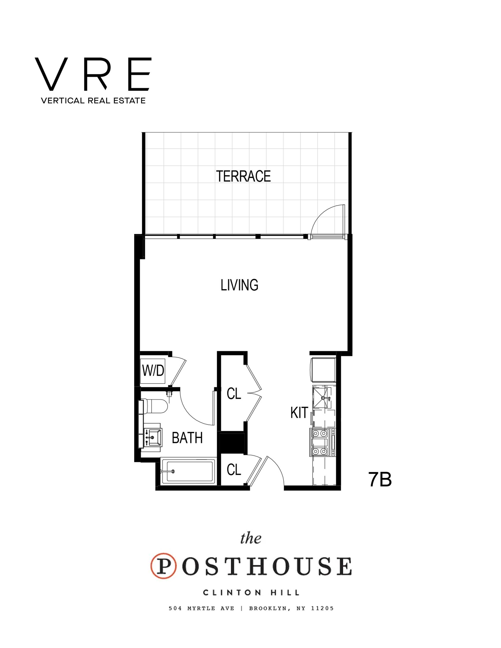 504 Myrtle Avenue 7-B Clinton Hill Brooklyn NY 11205