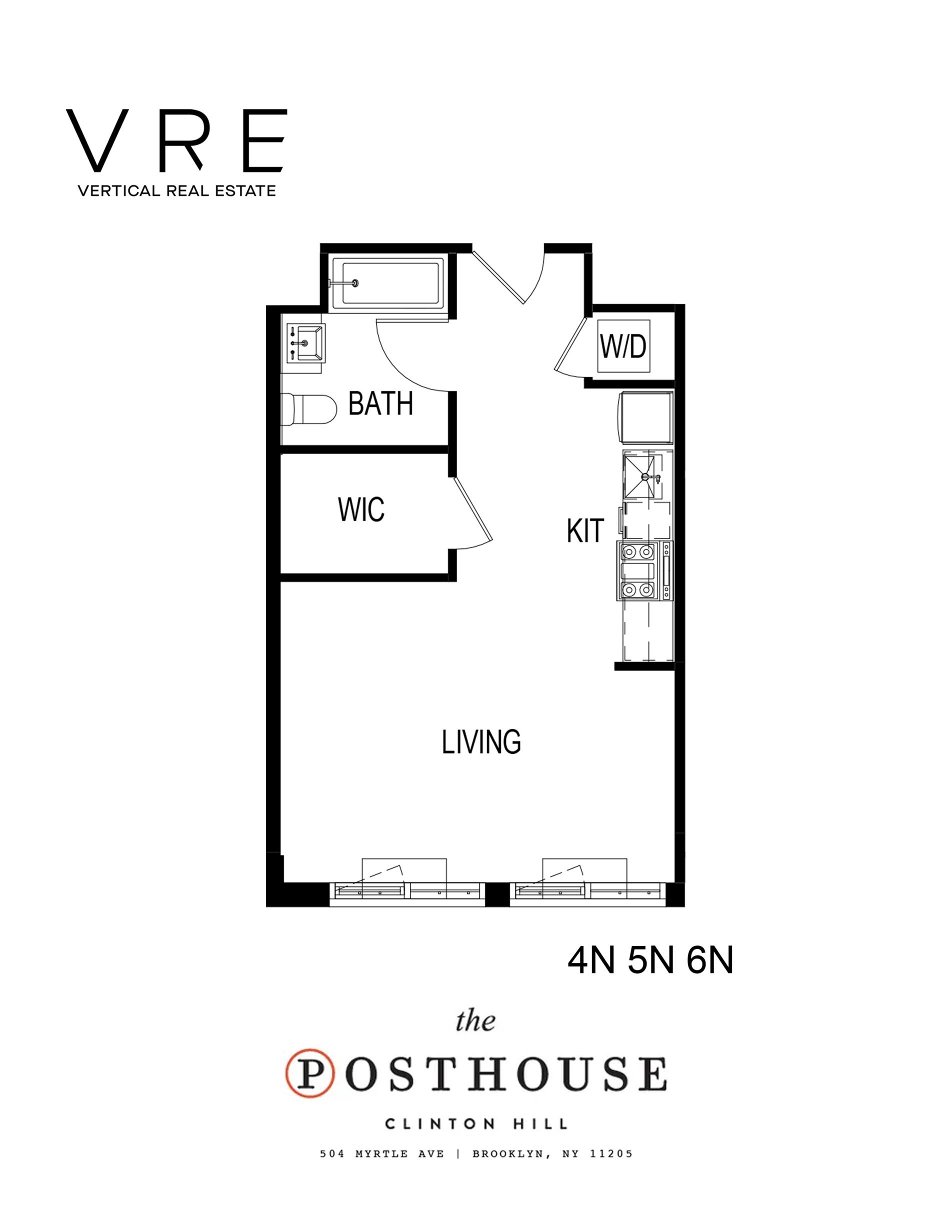 504 Myrtle Avenue 5N Clinton Hill Brooklyn NY 11205
