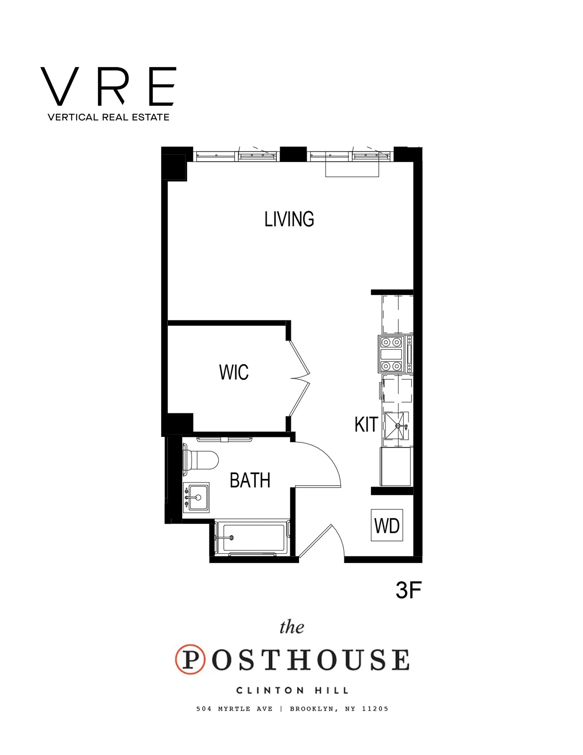 504 Myrtle Avenue 3-F Clinton Hill Brooklyn NY 11205