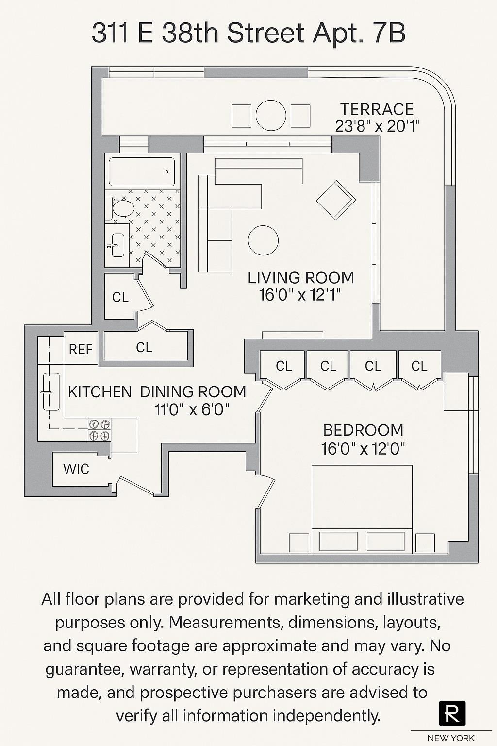 311 East 38th Street Murray Hill New York NY 10016