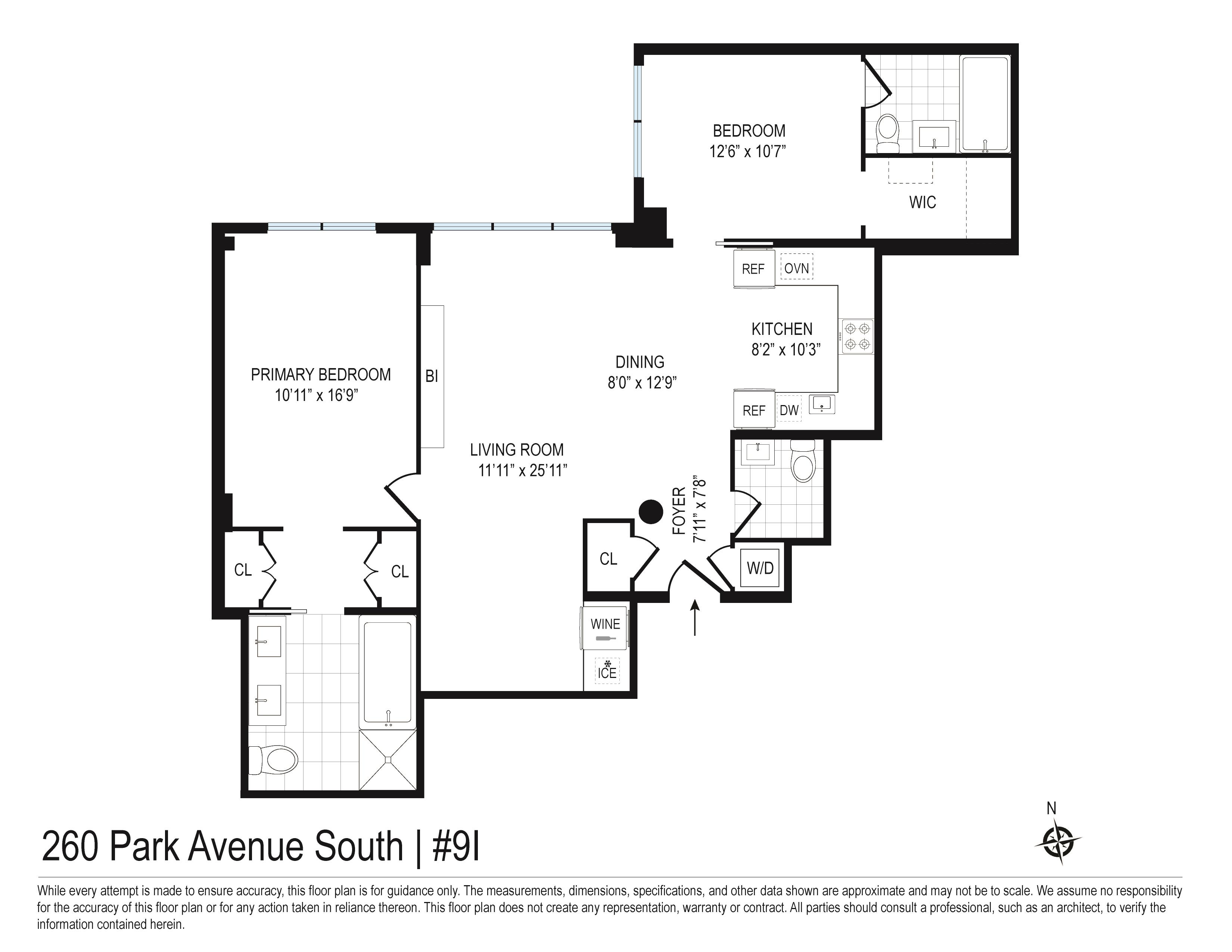 260 Park Avenue South 9-I Flatiron District New York NY 10010