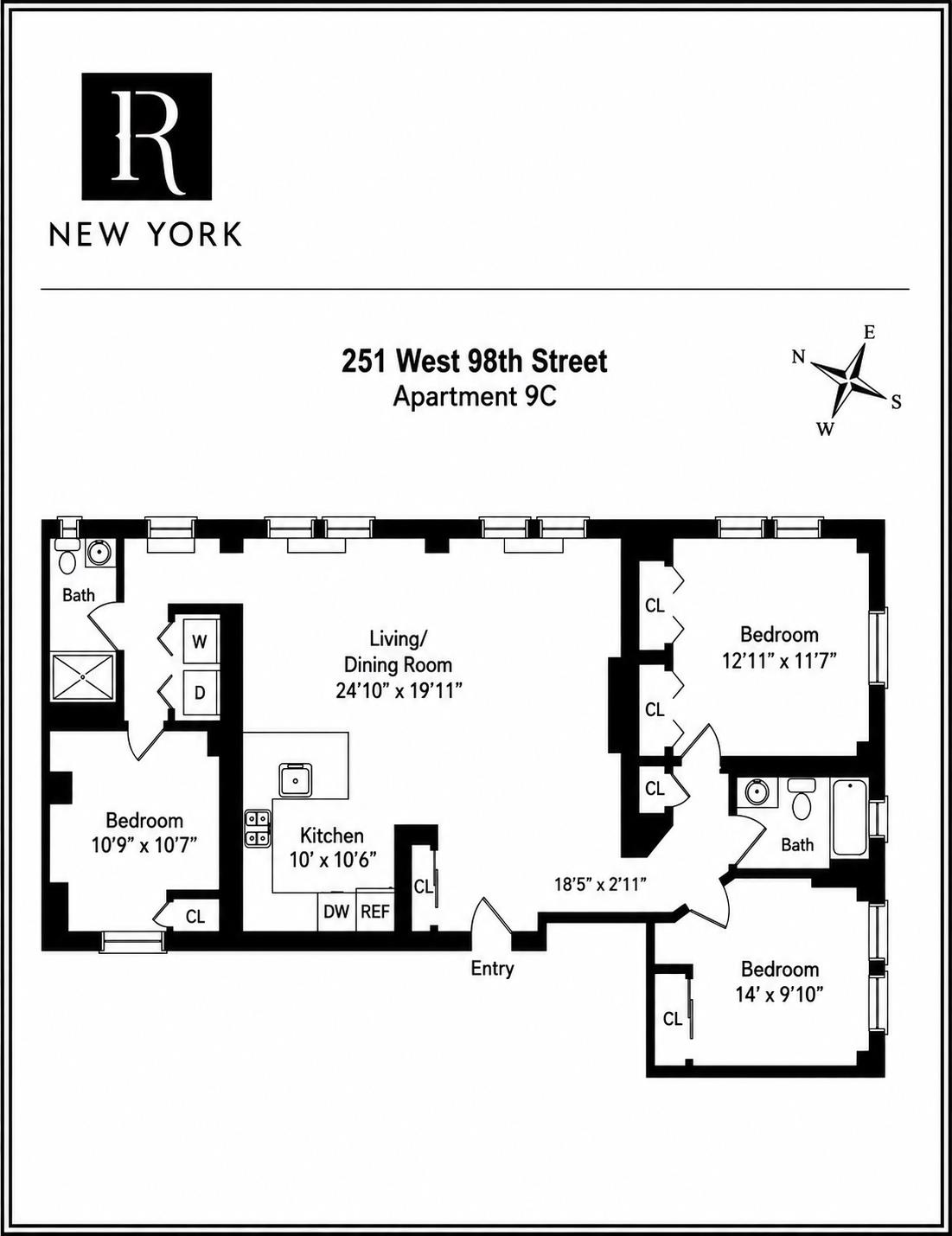 251 West 98th Street Upper West Side New York NY 10025
