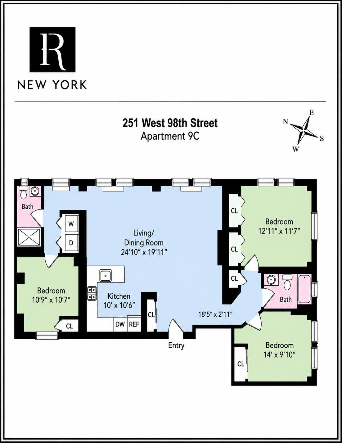 251 West 98th Street Upper West Side New York NY 10025