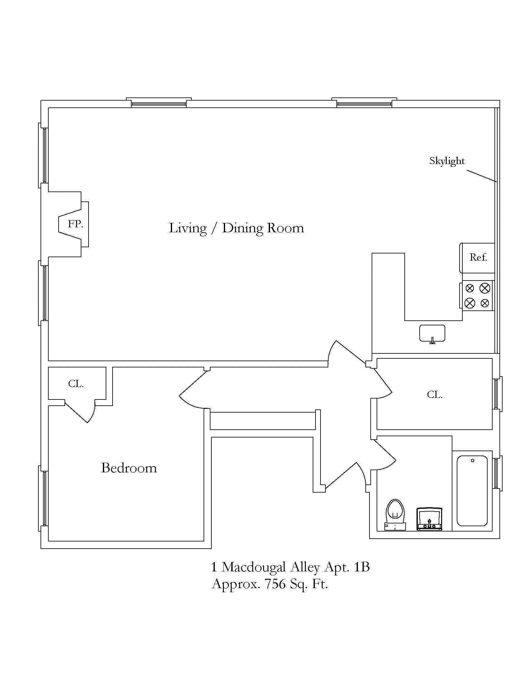 1 MacDougal Alley 2 Greenwich Village New York NY 10011
