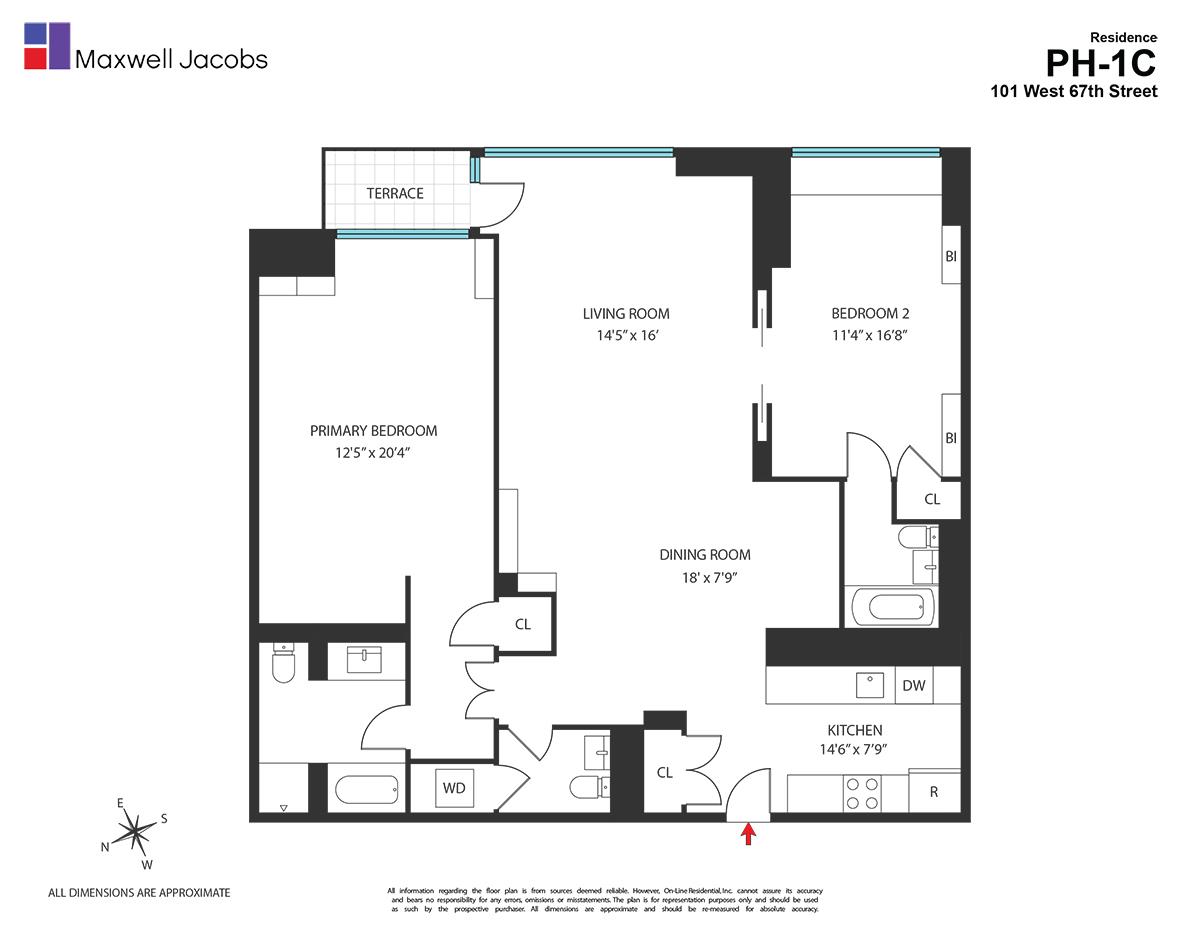 101 West 67th Street PH-1C Lincoln Square New York NY 10023