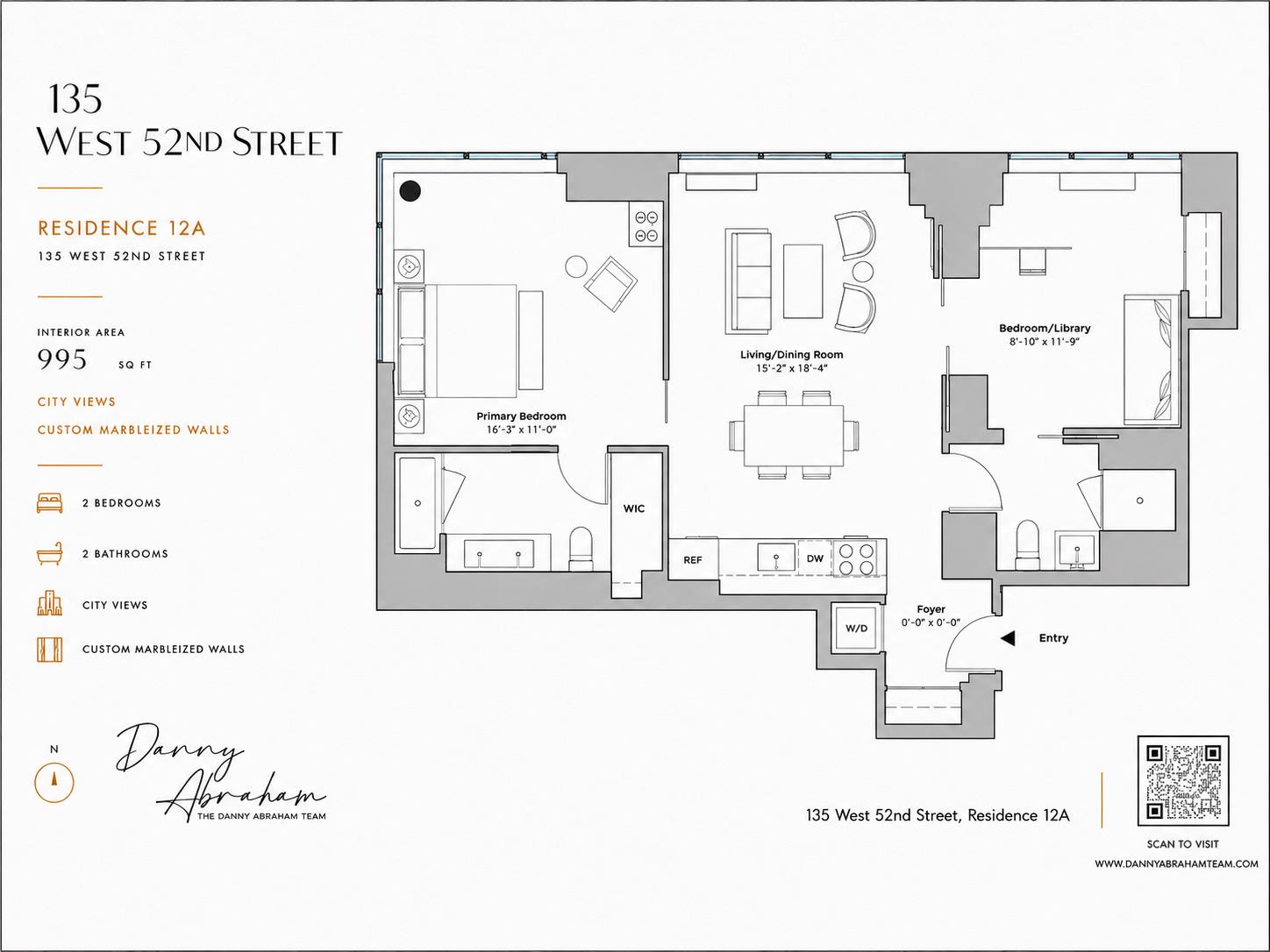 135 West 52nd Street 12-A Midtown West New York NY 10019