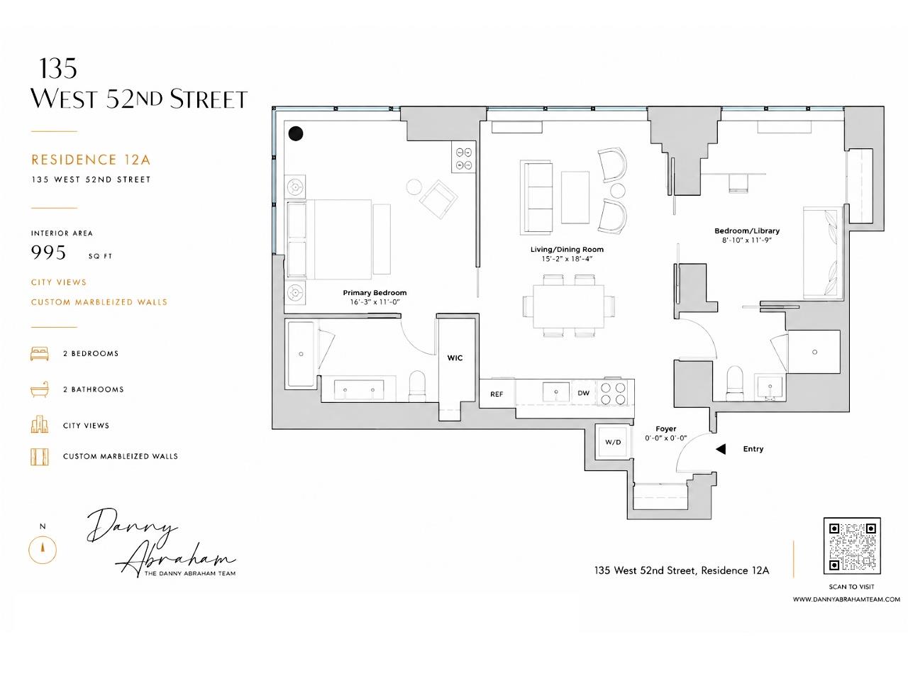 135 West 52nd Street 12-A Midtown West New York NY 10019