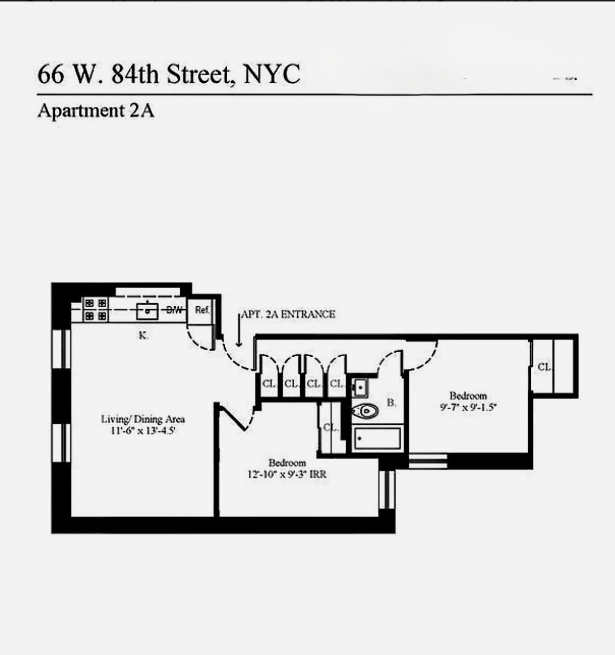 66 West 84th Street Upper West Side New York NY 10024