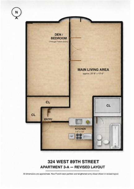 324 West 89th Street 3-A Upper West Side New York NY 10024