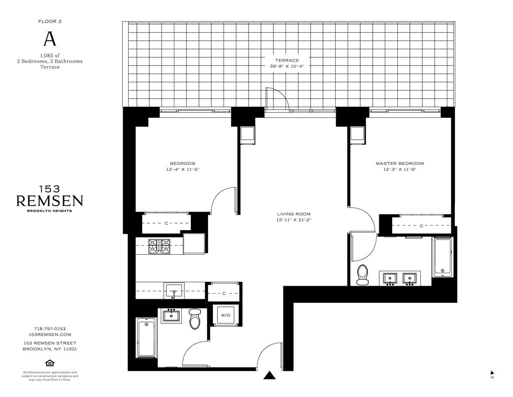 153 Remsen Street, #2-A