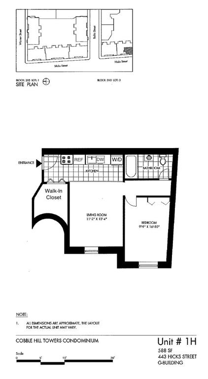 443 Hicks Street, #1-H