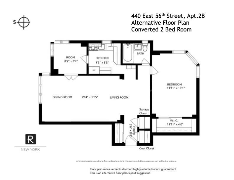 440 East 56th Street 2-B Sutton Place New York NY 10022