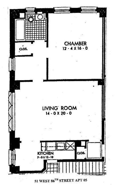 51 West 86th Street Central Park West New York NY 10024