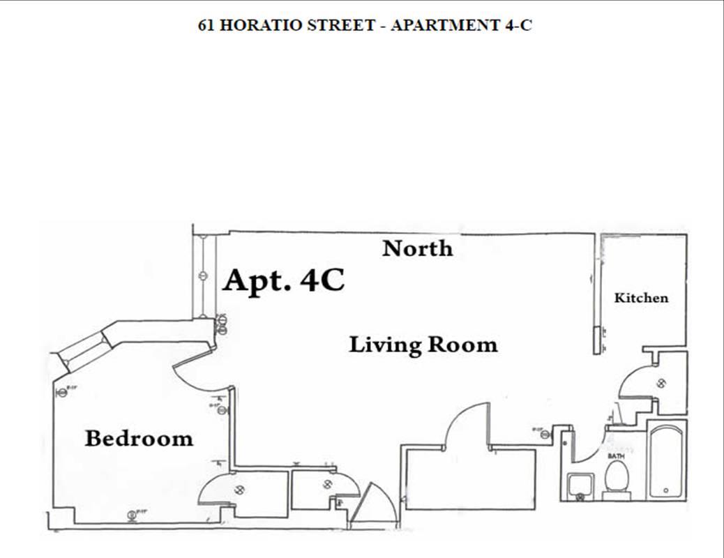 61 Horatio Street W. Greenwich Village New York NY 10014