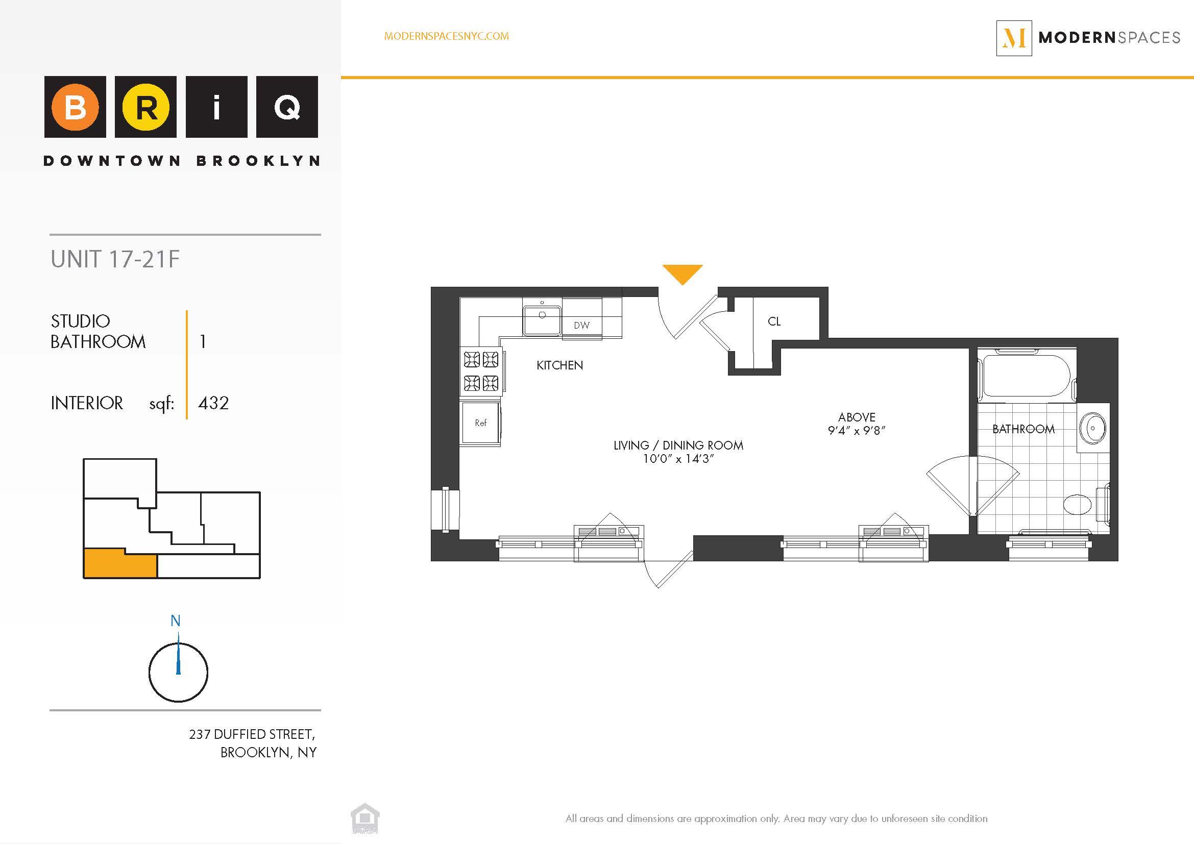 237 Duffield Street 18-F Downtown Brooklyn NY 11201