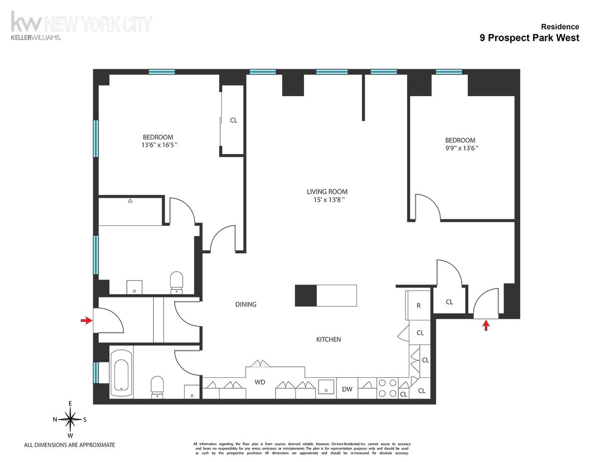 9 Prospect Park West Park Slope Brooklyn NY 11215