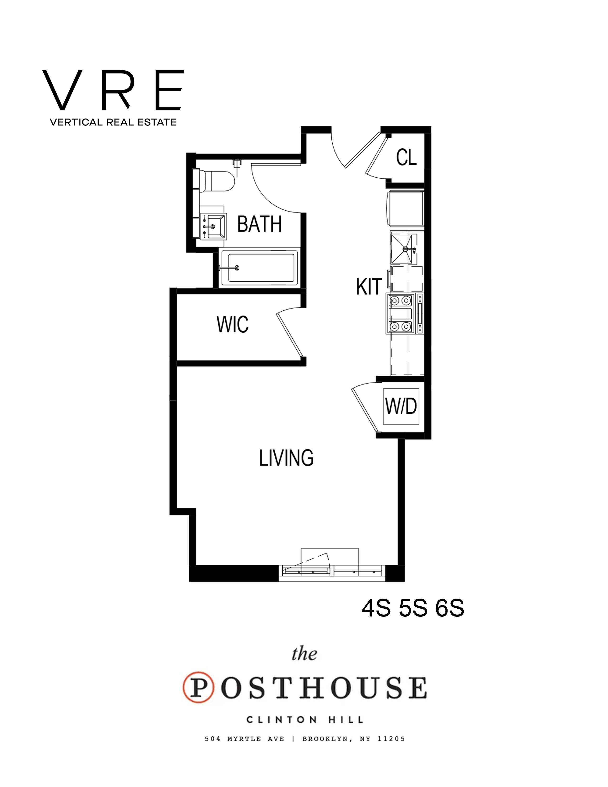 504 Myrtle Avenue 6-S Clinton Hill Brooklyn NY 11205
