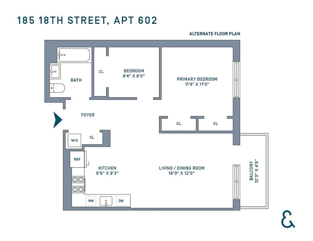 185 18th Street 602 Brooklyn NY 11215