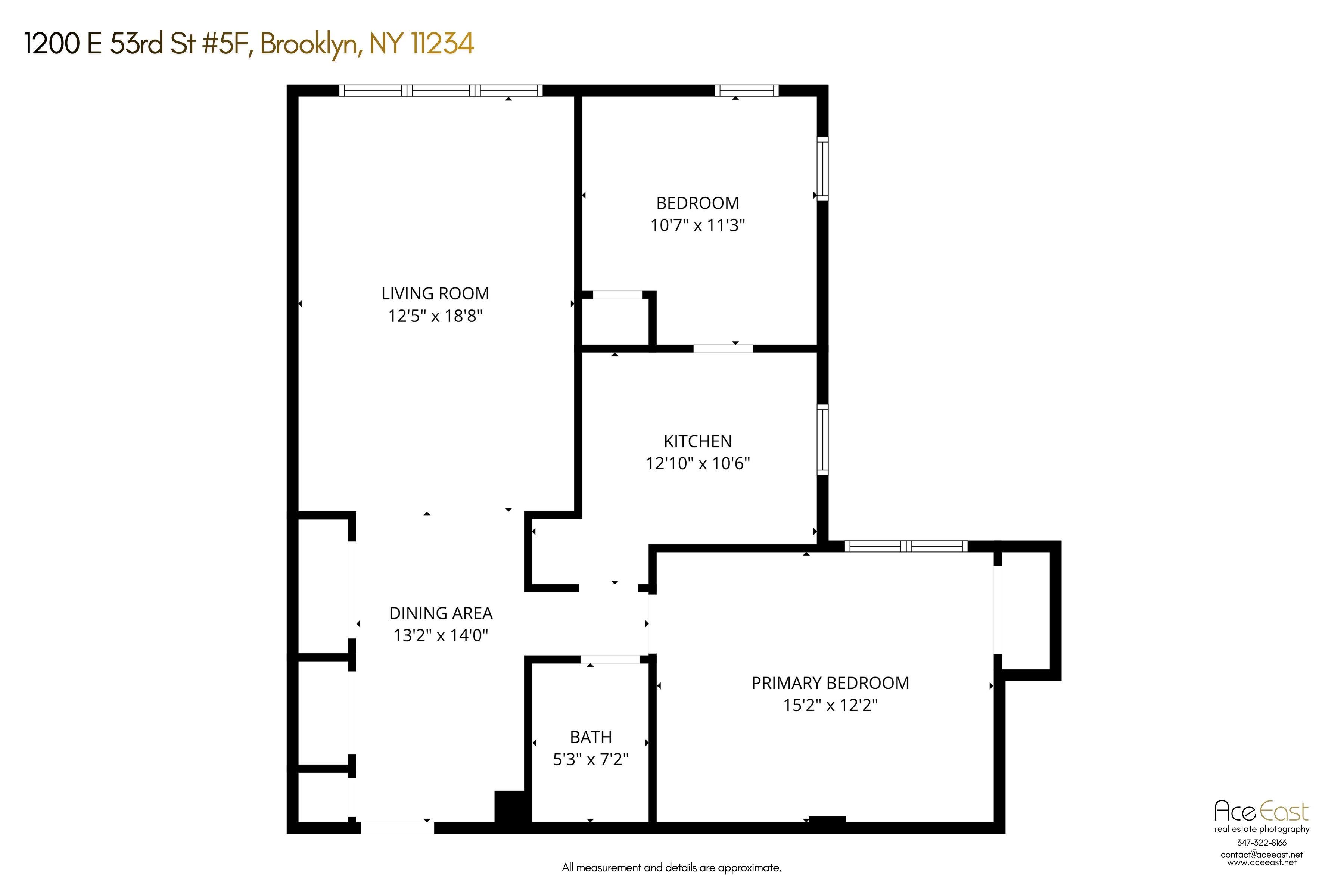 1200 East 53rd Street 5-F Flatlands Brooklyn NY 11234