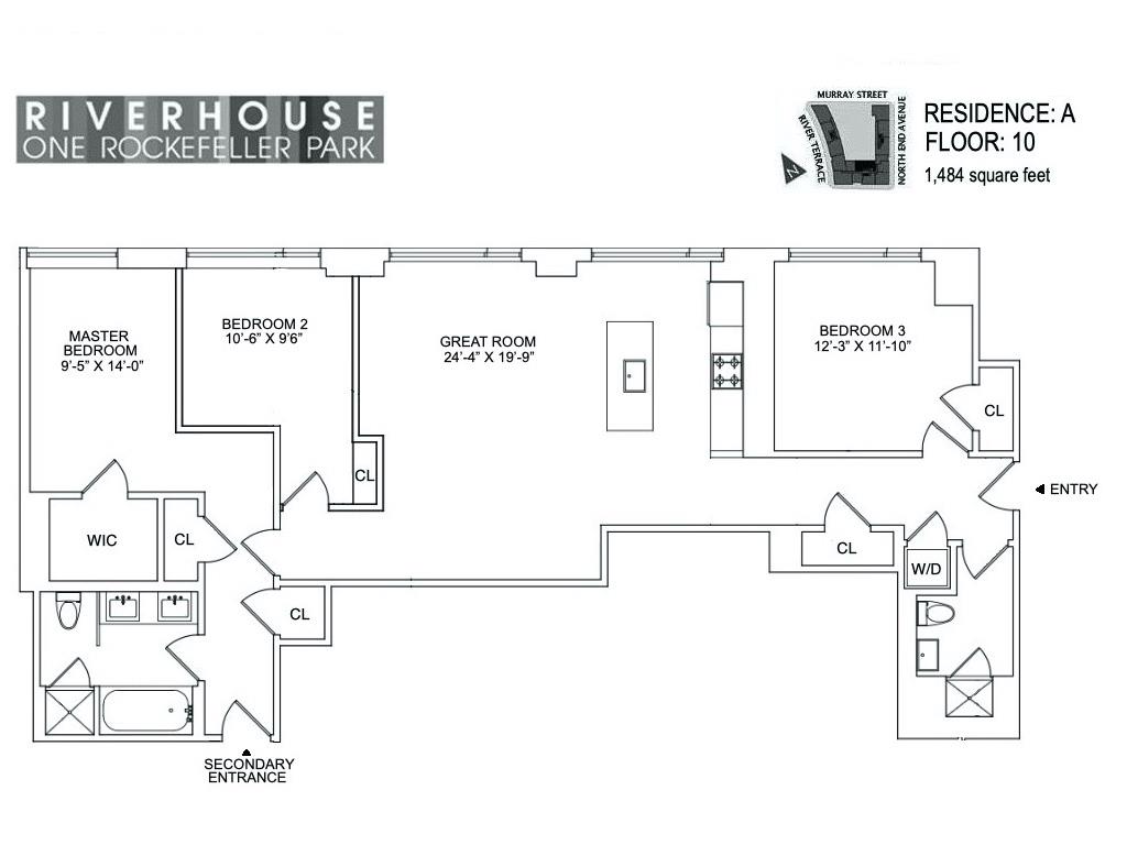 2 River Terrace, #10AE