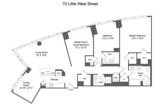 70 Little West Street, #32D