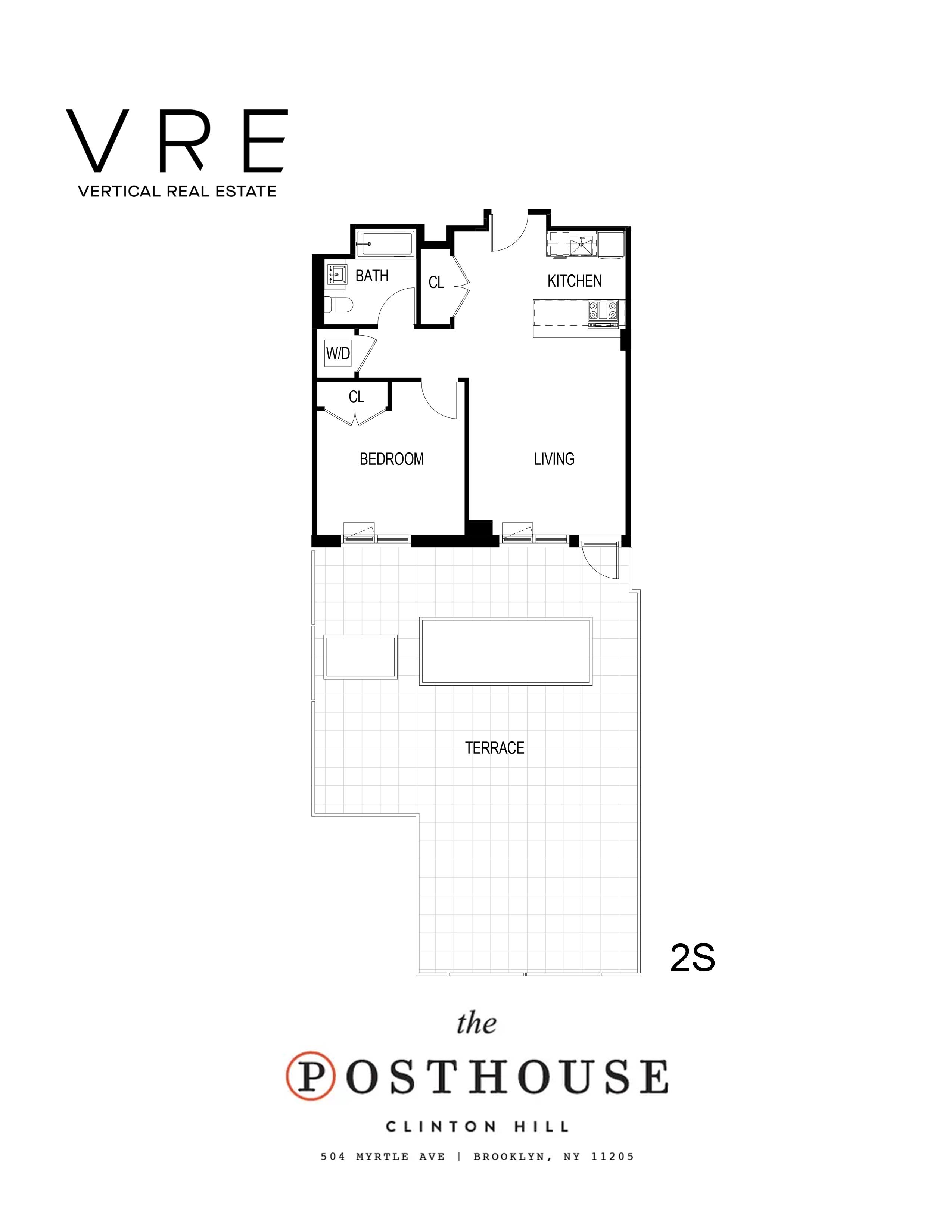 504 Myrtle Avenue 2S Clinton Hill Brooklyn NY 11205