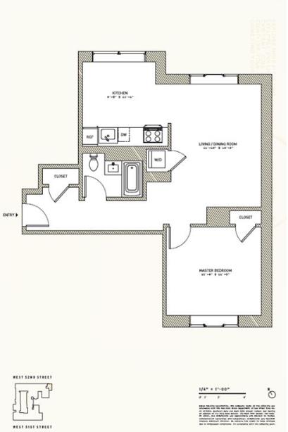 416 West 52nd Street 520 Clinton New York NY 10019