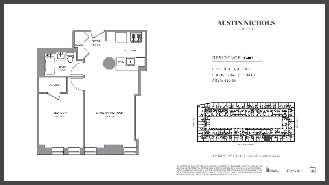 184 Kent Avenue A407 Williamsburg Brooklyn NY 11249