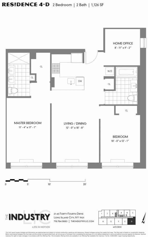 21-45 44th Drive 6-D Court Square Queens NY 11101