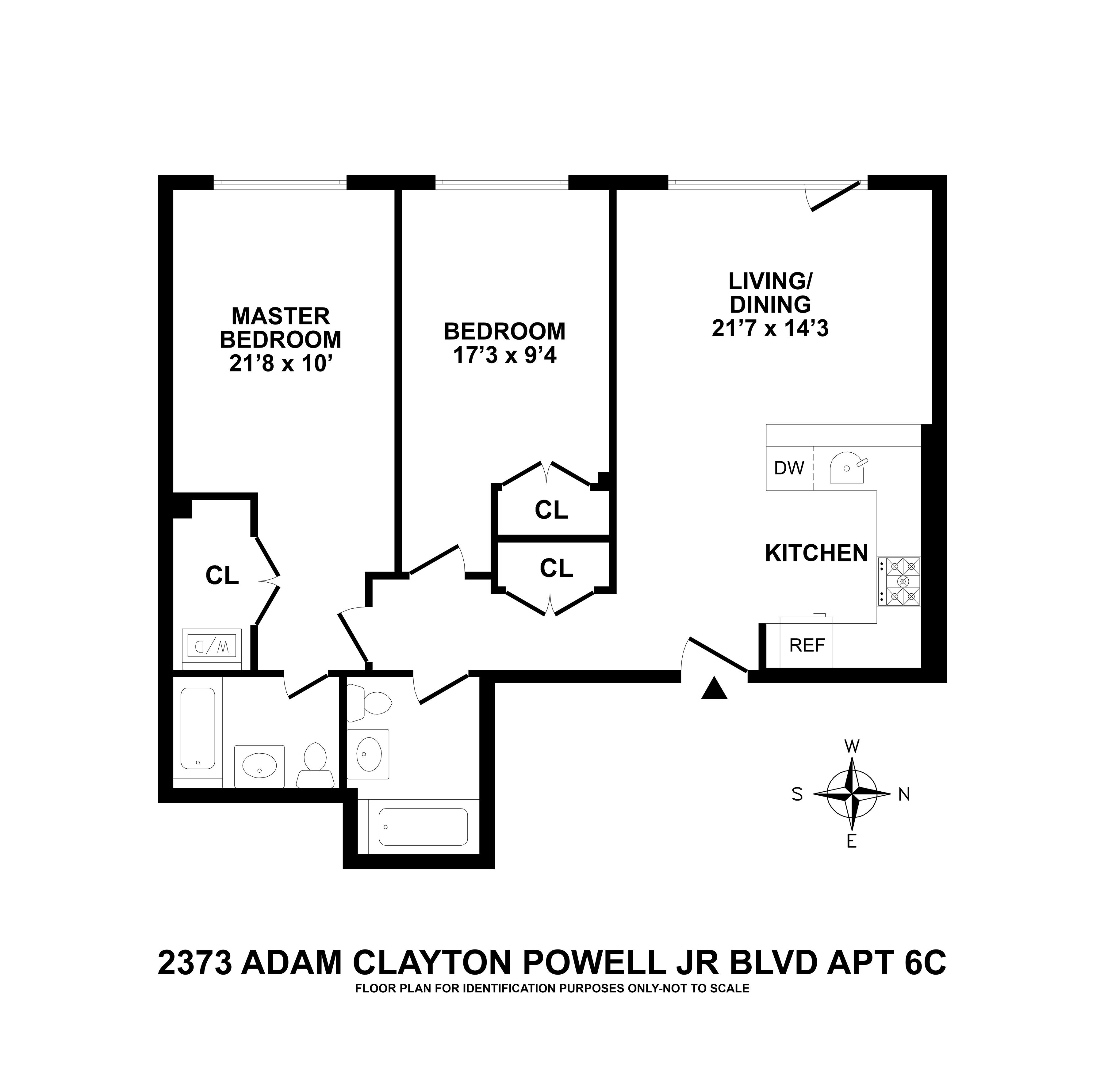 2373 Adam Clayton Powell Boulevard, #6C